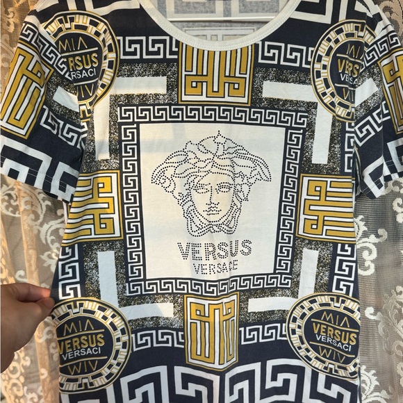 Versace Tops - Versace Sport Black and Red Label T-Shirt